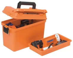 PLANO Emergency Supply Box With Tray Orange - 181250