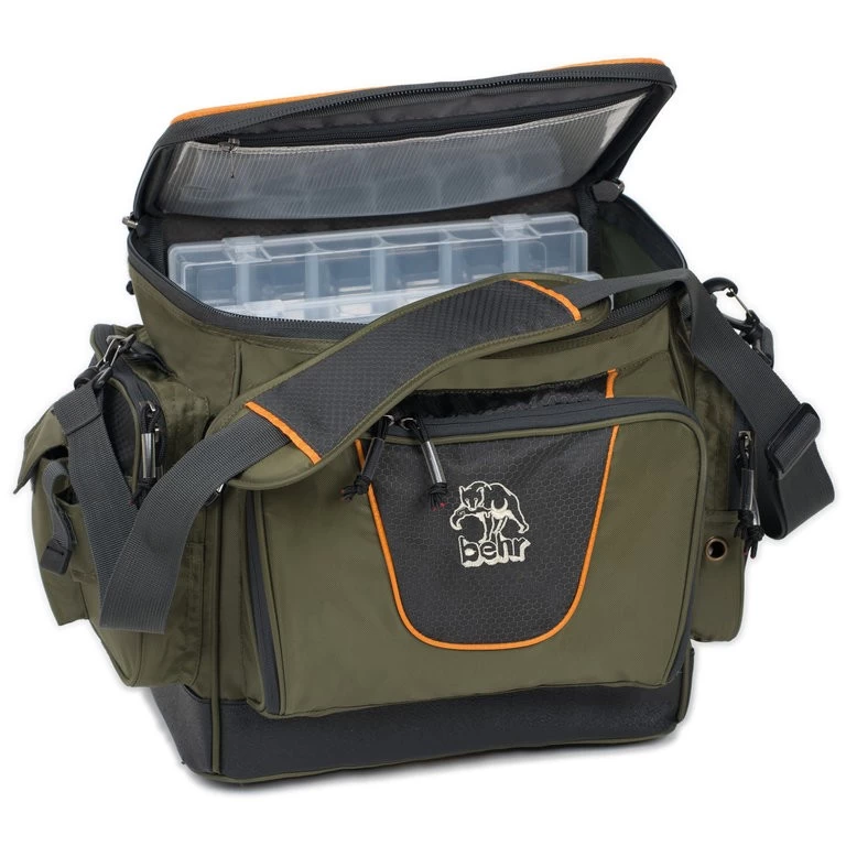 Behr TRENDEX BAGGY 5 - Angeltasche Mit 5 Boxen 1 Behr TRENDEX BAGGY 5 - Angeltasche Mit 5 Boxen