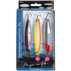 FLADEN Nidingen Flash 28g Meerforellen-Blinker 3er Set -Sportfischen 7011 TR3 1280x1280