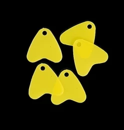 Jenzi Leuchtende Plastikflossen 20 Stück