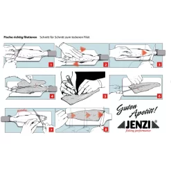 Jenzi Filetiermesser Mit Scheide Und Flexible Klinge -Sportfischen 8222000 03 770533 1280x1280