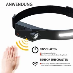 JENZI LED Kopflampe - HeadLight HLS350 -Sportfischen 8241008 04 773580 1280x1280