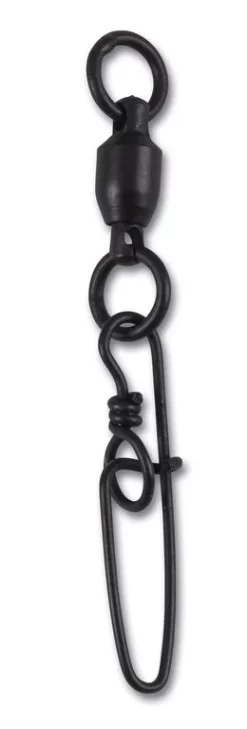 AQUANTIC Edelstahl Kugellager-Wirbel Schwarz