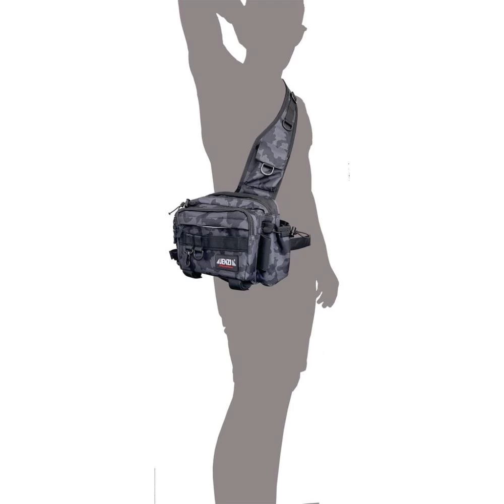 JENZI Camou Sling Bag Schultertasche 3 JENZI Camou Sling Bag Schultertasche – Bild 3