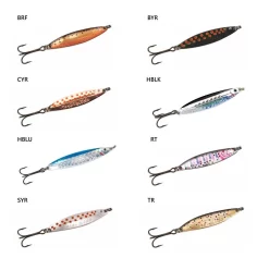 Blue Fox MORESILDA Trout Series - Blinker -Sportfischen Blue Fox Moresilda Trout Series Galeriebild mit Farbcode 765423 1280x1280