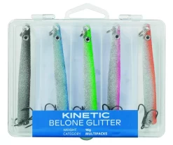 Kinetic Belone Glitter - Blinker-Set - 5 Stück