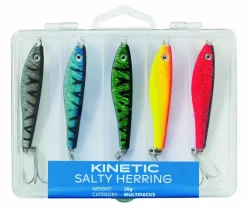 KINETIC Salty Herring 5er - Pilker Set -Sportfischen E144 014 163 1280x1280