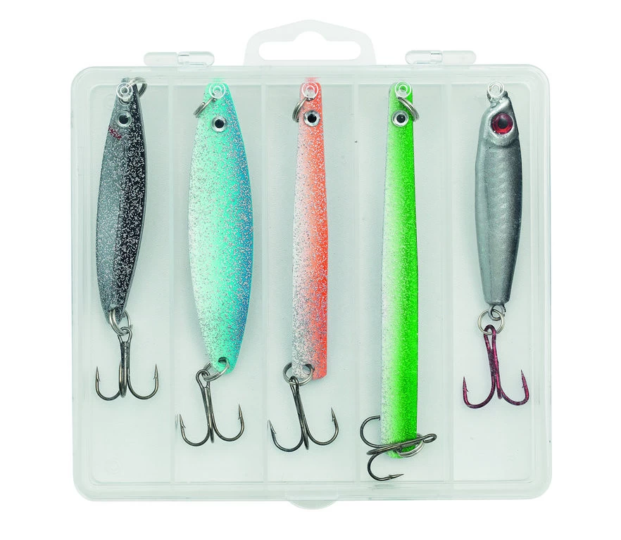 Kinetic Delta Mix - Mefo-Blinker-Pilker-Set 5 Stück 2 Kinetic Delta Mix - Mefo-Blinker-Pilker-Set 5 Stück – Bild 2