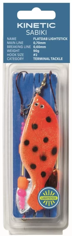 Kinetic Sabiki Flatdab Lightstick - Buttvorfach