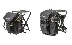 FLADEN Rucksackstuhl Schwarz Gold Authentic -Sportfischen FLADEN Backpack Chair black gold Authentic 765890 1280x1280