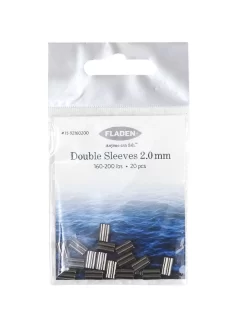 FLADEN Double Sleeves - Doppel-Quetschhülsen -Sportfischen FLADEN double sleeve packagingU5vZI7ys9CQ3K 1280x1280