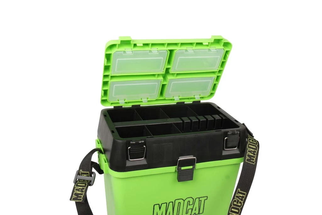 MADCAT Sitzkiepe, Angelbox Und Gerätekoffer 1 MADCAT Sitzkiepe, Angelbox Und Gerätekoffer