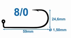 Pilkmaxx MUSTAD Ultra Point BLN - Rundkopf+Baitholder -Sportfischen Mustad Ultra Point BLN Rundkopf mit Baitholder 3 772817 1280x1280