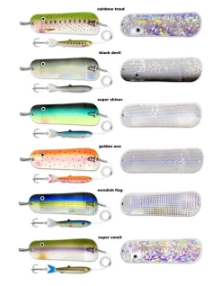 Rhino Flasher Mit Soft Finny Lure 20cm 8 Rhino Flasher Mit Soft Finny Lure 20cm -Sportfischen Rhino Flasher mit Soft Finny Galeriebild mit Farbcode 1280x1280
