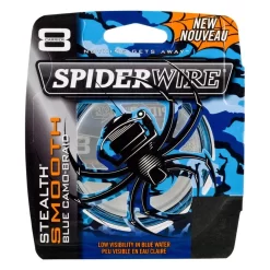 SPIDERWIRE Stealth Smooth 8 Camo - 8-fach Geflochtene Schnur -Sportfischen SpiderwireStealthSmooth FillerSpl BlueCamo 2019 1475955 alt1tFOIdMUuKKVcc 1280x1280