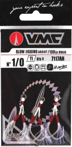 VMC Light Jigging Assist Hook 7117AH - Beifängerhaken -Sportfischen VMC Jigging Assist Hook 7117AH 1 092uihbLAyfJEL 1280x1280