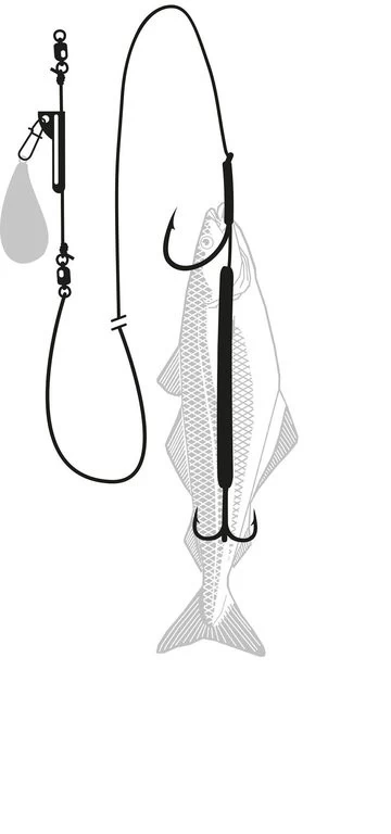 Rhino Heilbutt Vorfach 1,2mm - 70kg 2 Rhino Heilbutt Vorfach 1,2mm - 70kg – Bild 2